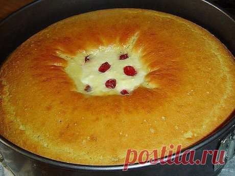 Пирог "Ватрушка" - Простые рецепты Овкусе.ру