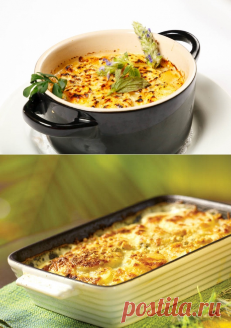 Запеченная картошка с сыром