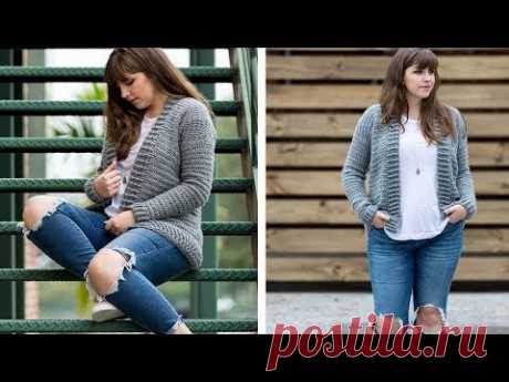 Crochet the Everyday Cardigan Sweater