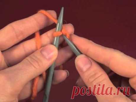 Knitting On Cast-on Method - Continental