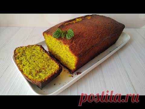 Вкуснейший лимонный кекс с маком и так просто готовится!