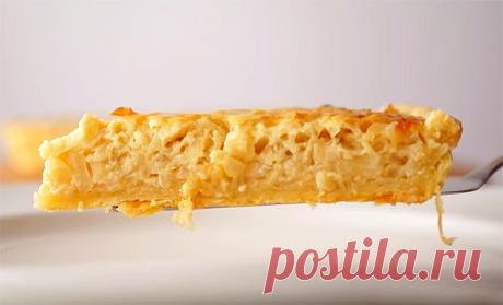 Пирог с луком и плавленым сыром «Чиполлино» | Рецепты на SuperKuhen.ru