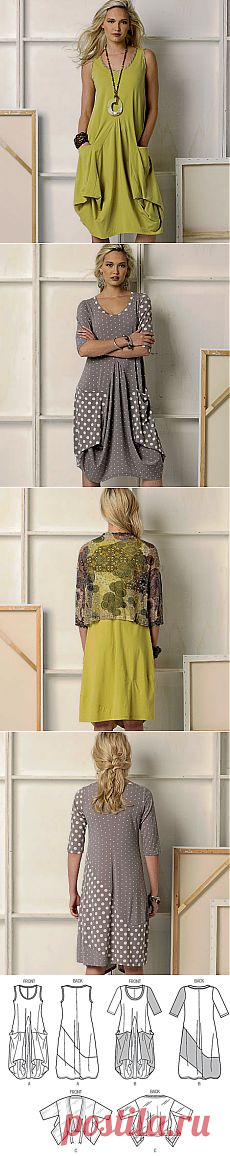 Одежда в стиле бохо с выкройками.