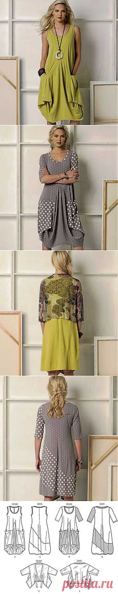 Одежда в стиле бохо с выкройками.