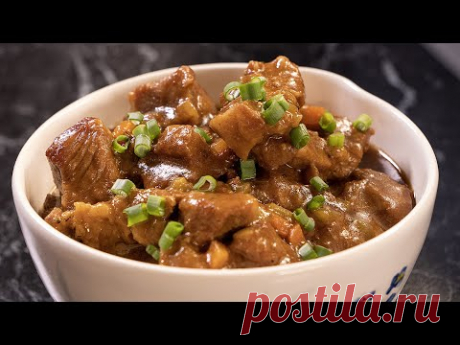 Гуляш из свинины. Как приготовить вкусно