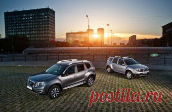 Nissan Terrano против Renault Duster. Бой близнецов - автоновости c участием автомобиля Nissan (Ниссан), Renault (Рено) по теме Тест-драйв на MoyMotor.ru
