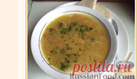 Рецепт: Суп чечевичный "Остановиться невозможно" на RussianFood.com