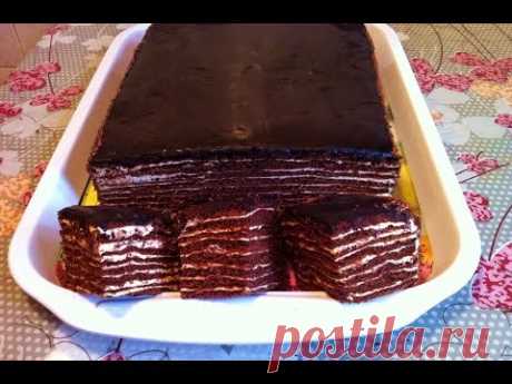 Торт Спартак / Шоколадный Торт / Spartak Cake / Пошаговый Рецепт (Очень Вкусный)