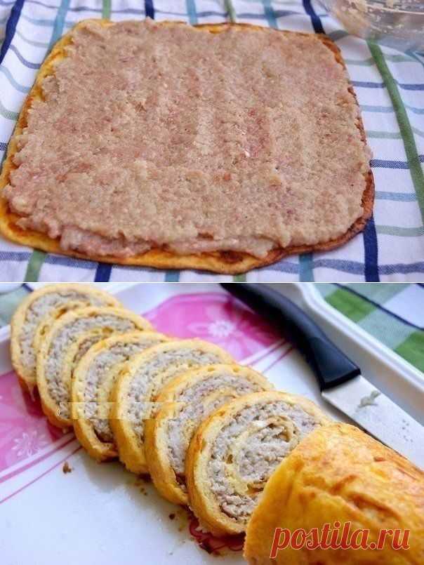 Куриный рулет
