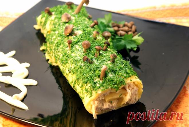 Ведьмино полено – Рецепт с фото. Рецепты. Закуски