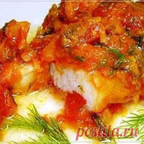 Рыба, тушеная с помидорами - МирТесен