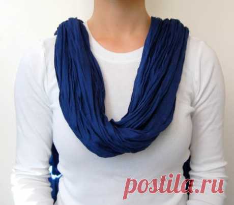 Chic Way To Tie A Scarf