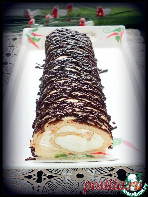 Меренговый рулет - кулинарный рецепт