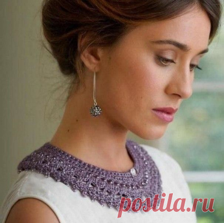 Ажурный воротник