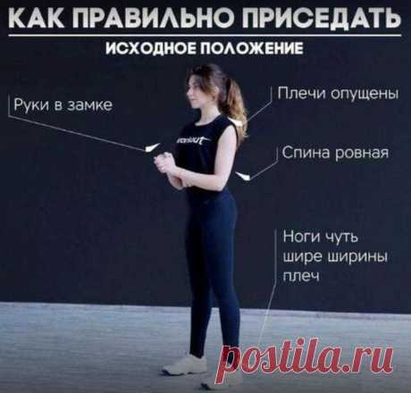 Приседания это залог вашего здоровья
