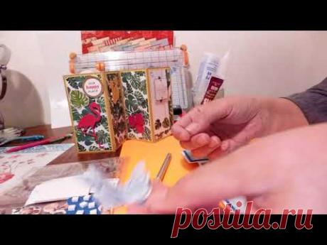 N 31. Открытка "Поздравительная-женщине" (Ширма) - YouTube