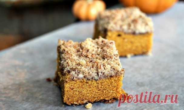 Ароматный тыквенный кекс с пряностями - пошаговый рецепт с фото на Повар.ру