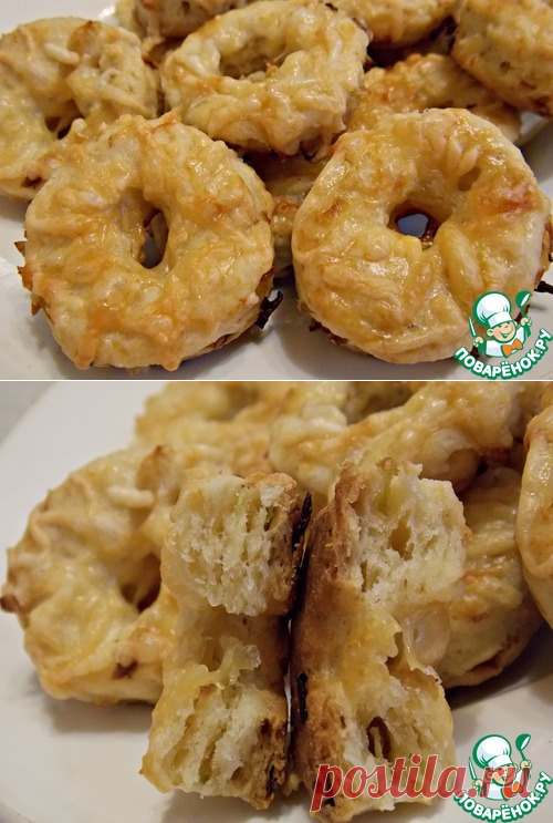 Закусочное печенье с капустой - кулинарный рецепт