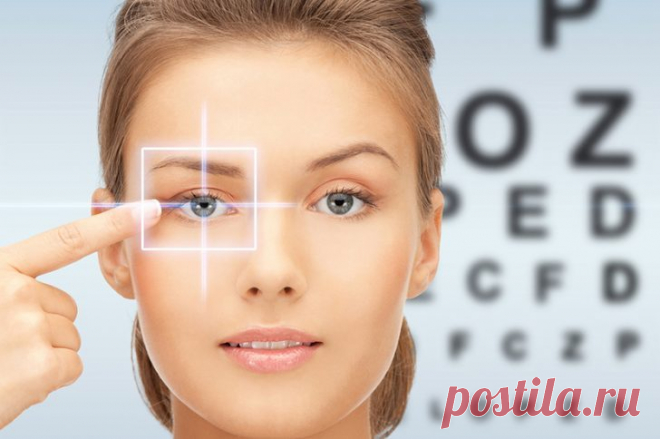 Простая и эффективная зарядка для глаз / Будьте здоровы