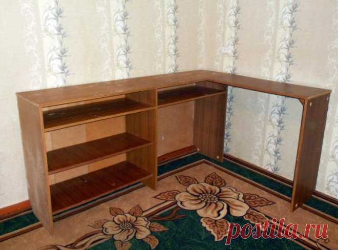 Уголок рукодельницы из старого шкафа