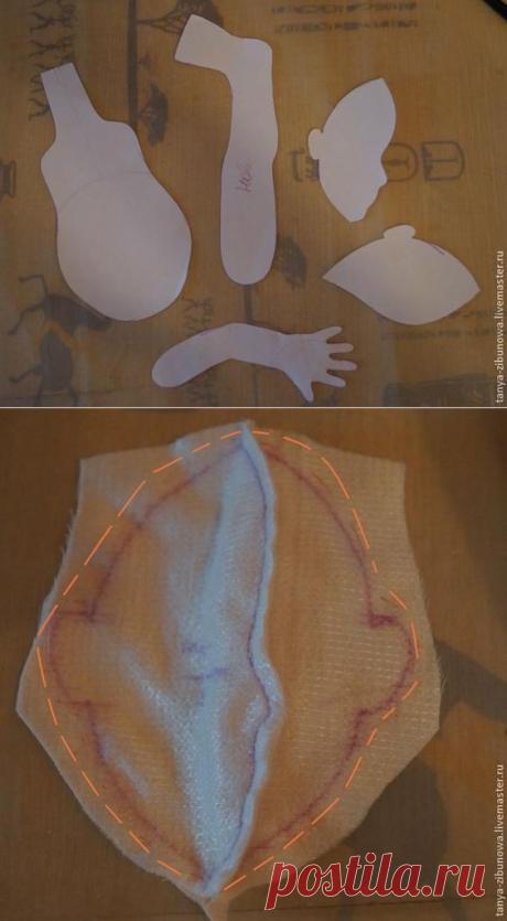 Шьем куклу с нарисованным лицом мк. Как делать утяжку лица текстильной куклы