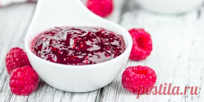 МАЛИНОВЫЙ ДЖЕМ С РОЗОВЫМ ПЕРЦЕМ