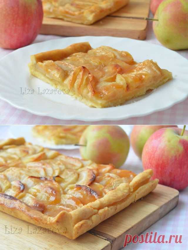MY FOOD или проверено Лизой: Яблочная пицца на классическом тесте "Фризе"