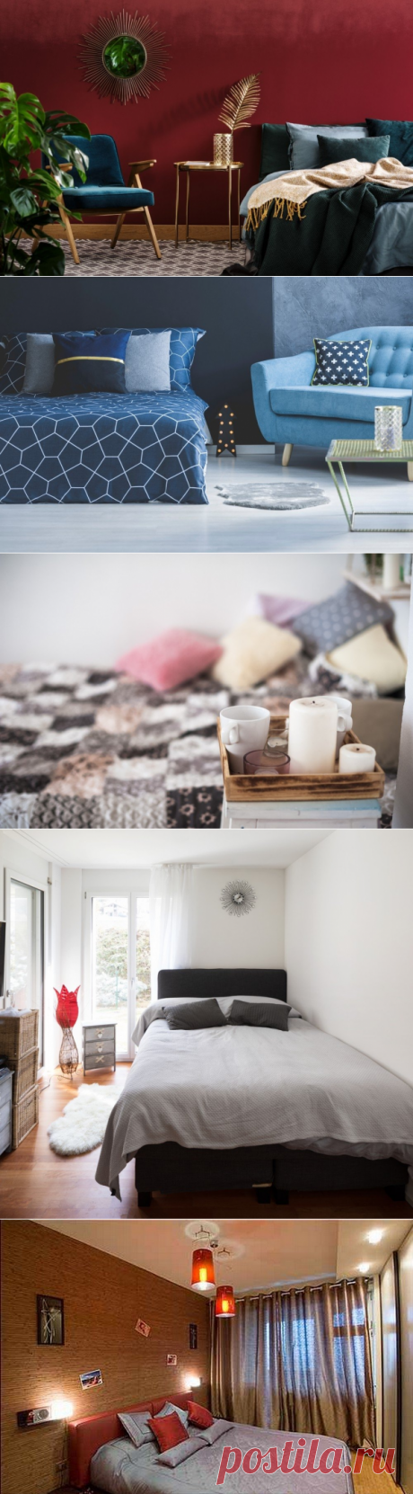 Современный интерьер спальни от А до Я без ошибок