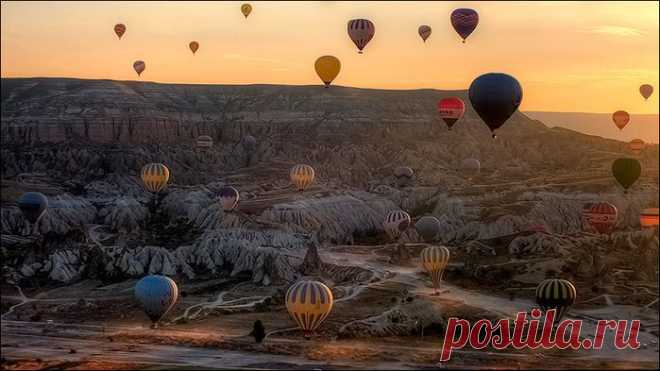 Полёт над Каппадокией. Много фото и впечатления