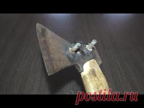 как сделать чтобы ТОПОР не застревал в дереве.