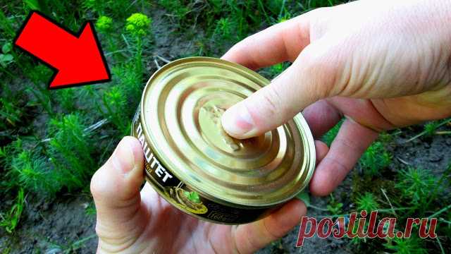 КАК ОТКРЫТЬ КОНСЕРВЫ ГОЛЫМИ РУКАМИ БЕЗ ОТКРЫВАЛКИ И НОЖА 

https://www.youtube.com/watch?v=3xox-wbSV88источник
