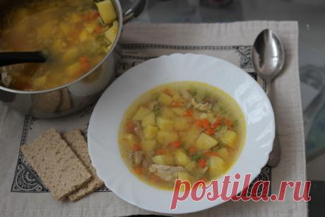 Пошаговый рецепт рисового супа с куриными окорочками и приправой карри