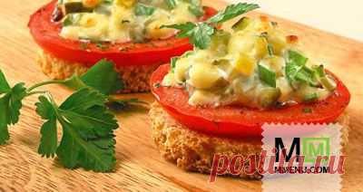 Бутерброды горячие с салатом - кулинарный рецепт. Миллион Меню