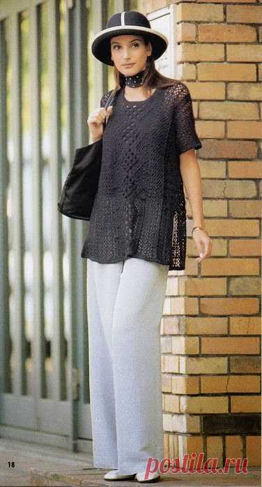 İrlandalı tığ & Elegant tunik