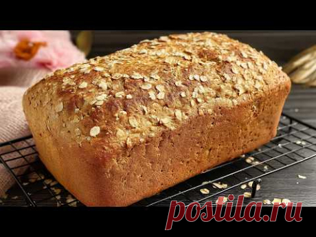 Ничего, кроме овсянки! Я готовлю каждый день. Удивительно мягкий хлеб без сахара