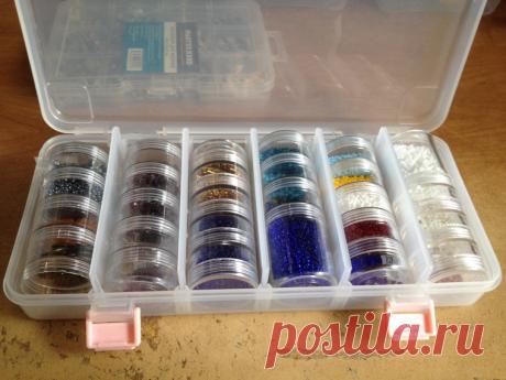 Мое рабочее место: коробочки и крючочки - Ярмарка Мастеров - ручная работа, handmade