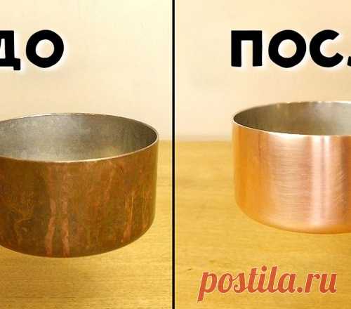 Как очистить металлическую посуду