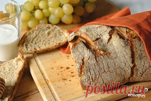 Хлеб на кефире без дрожжей - пошаговый рецепт с фото на Повар.ру