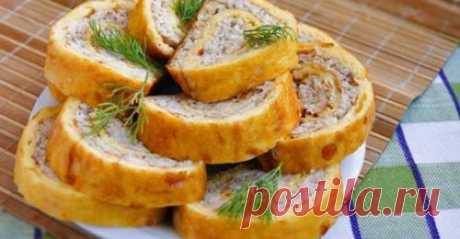 Наивкуснейший куриный рулет