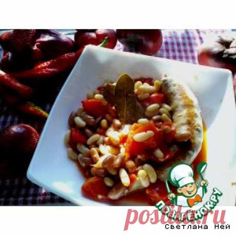 Фасоль с колбасками - кулинарный рецепт