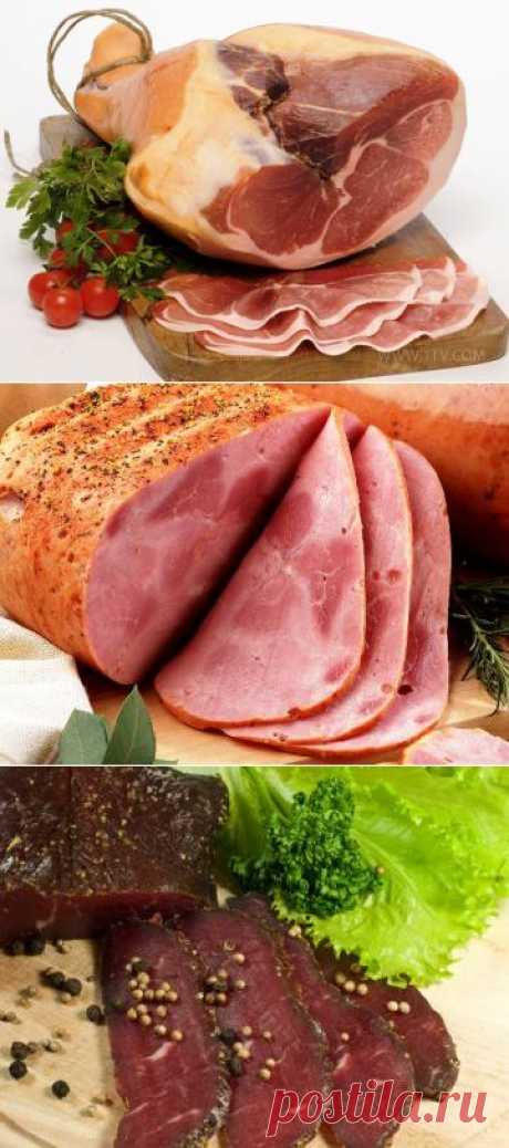 От хамона до бастурмы!.. Мясные деликатесы.
