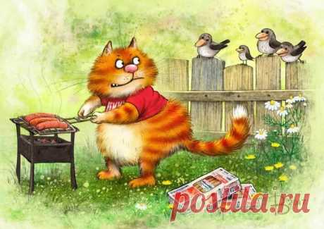 «Синие коты Рины Зенюк. Art. Rina Zeniuk кошки Ирины Зенюк в » — карточка пользователя Алевтина В. в Яндекс.Коллекциях