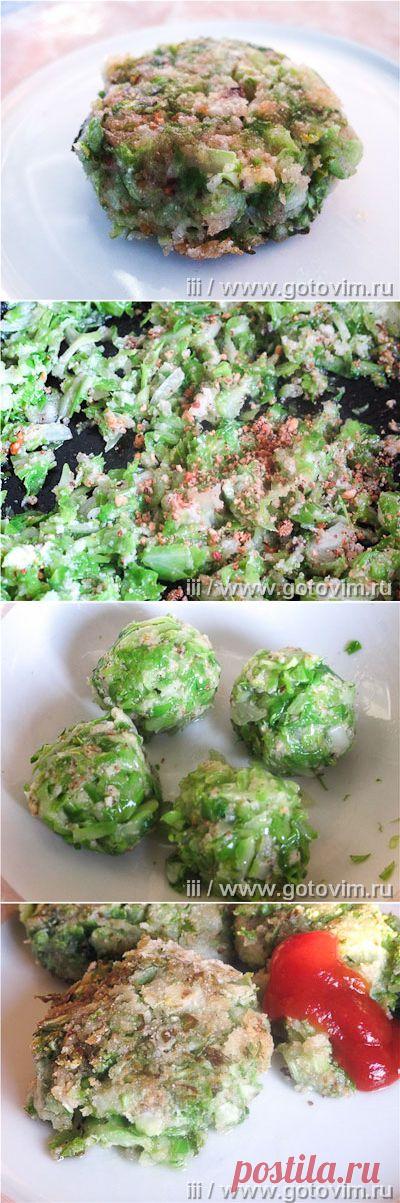 Битки из молодой капусты с грецкими орехами. Фото-рецепт / Готовим.РУ
