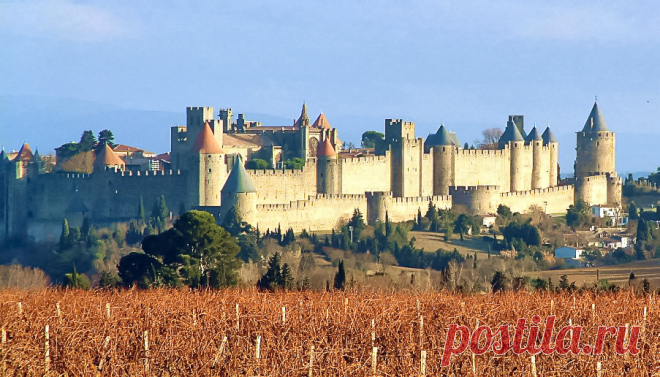 Замки Франции: город-крепость Каркассон (Cité de Carcassonne)