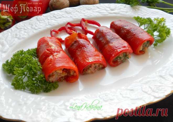 Рулетики из перца по-грузински / Закуски / Рецепты / Шеф-повар – простые и вкусные кулинарные рецепты, фото-рецепты, видео-рецепты