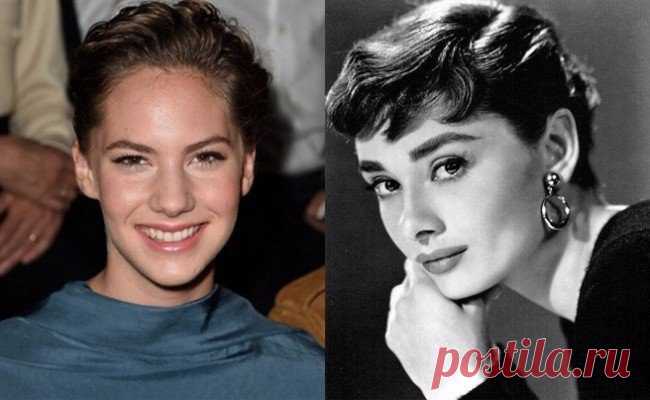 Эмма Феррер — внучка Одри Хепберн. Сейчас ей 20 лет, и она тоже модель