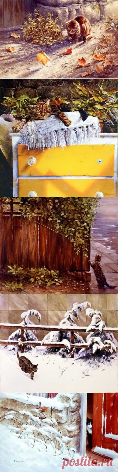 Кошачья тематика.Paul Monteagle