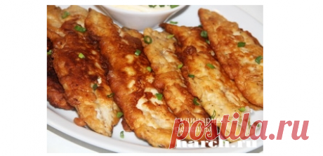 Закусочная скумбрия в кляре.