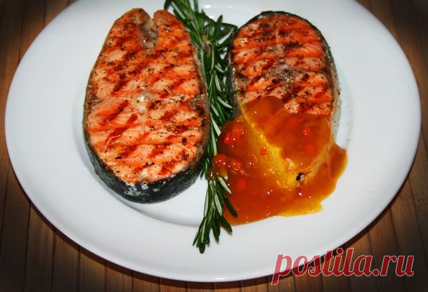 Стейк из форели | Поварёшки