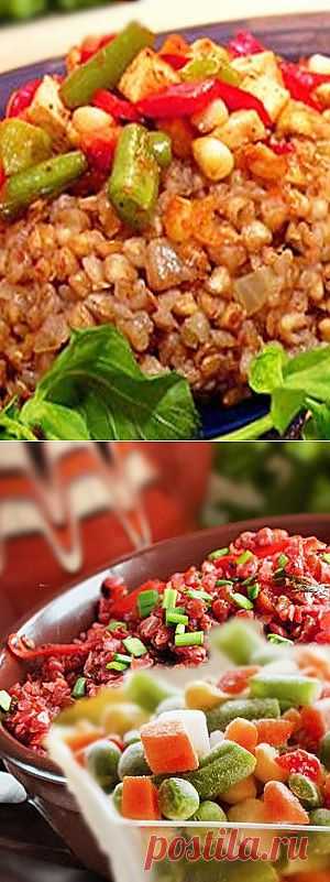 Лучшие рецепты приготовления гречка с овощами в мультиварке